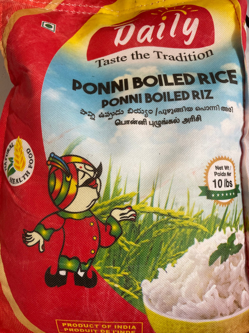 Ponni boiled rice 10lb