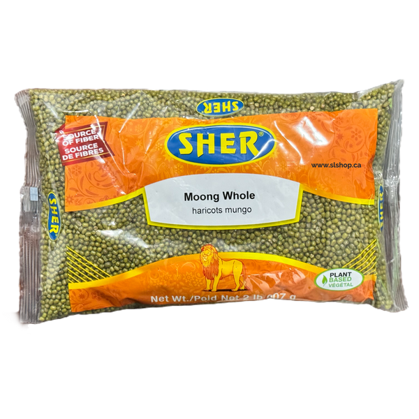 Moong Whole Lentils (මුං ඇට) - 907g (2 lb)