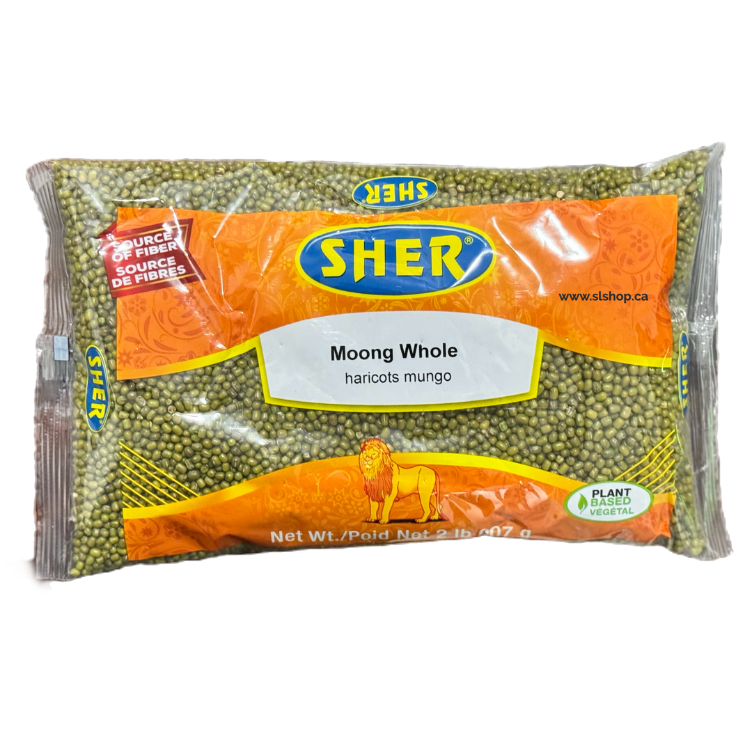 Moong Whole Lentils (මුං ඇට) - 907g (2 lb)