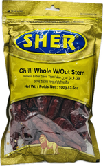 Load image into Gallery viewer, Chilli Whole W/O Stem (වියලි මිරිස්) - 100g