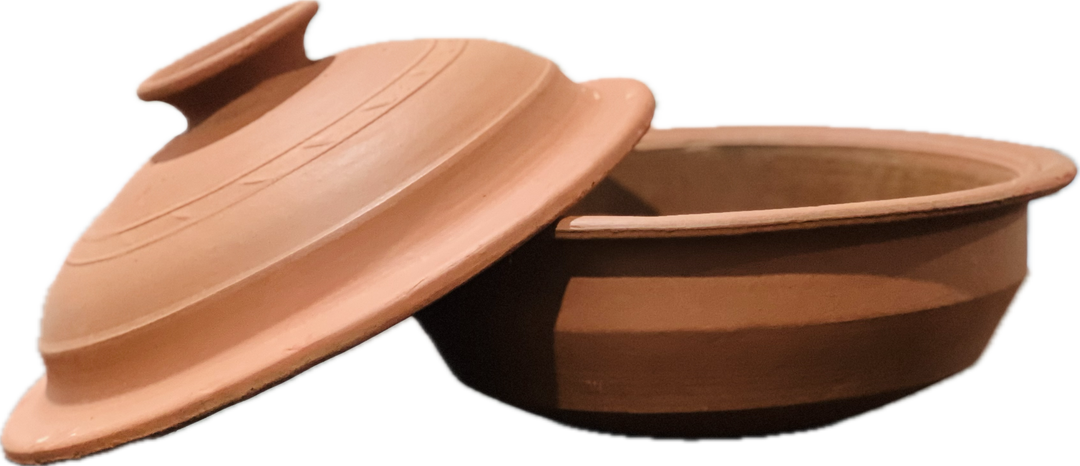 14" Clay Pot with Lid