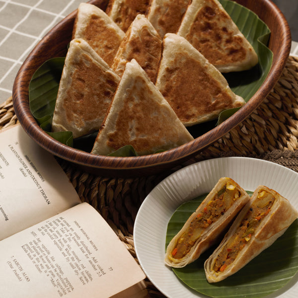 Vegetable Roti 12 In a Pack (Frozen) - FAB