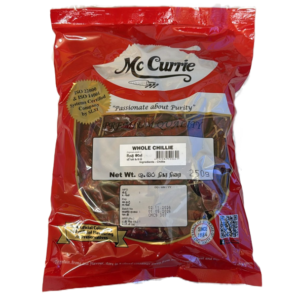 Chilli Whole McCurrie - 250g