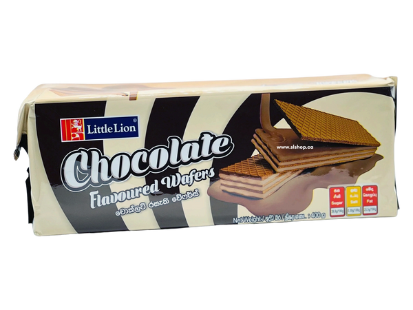 Little Lion Chocolate Wafers 400g