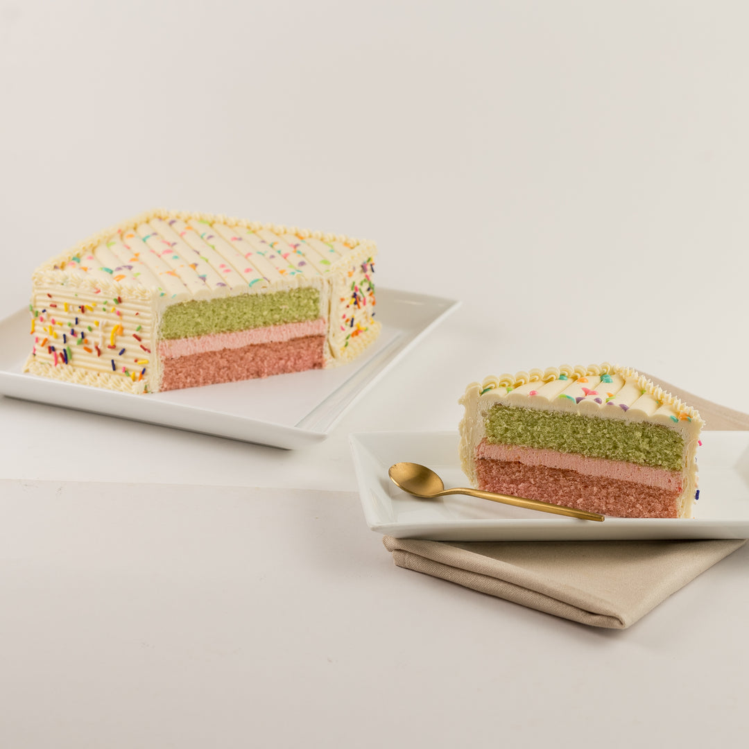 Ribbon Cake 500g (Frozen) - FAB