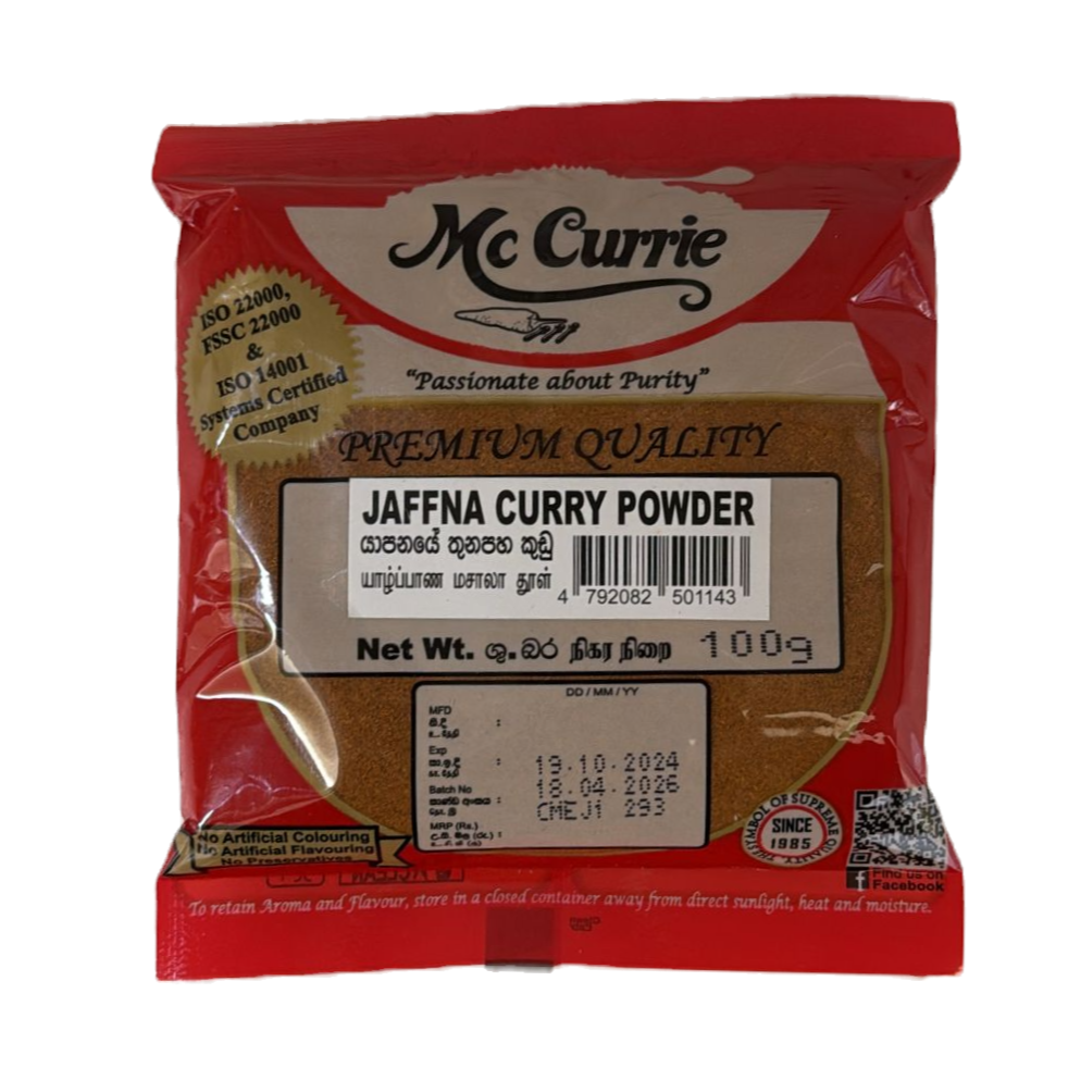 Jaffna Curry Powder McCurrie - 100g