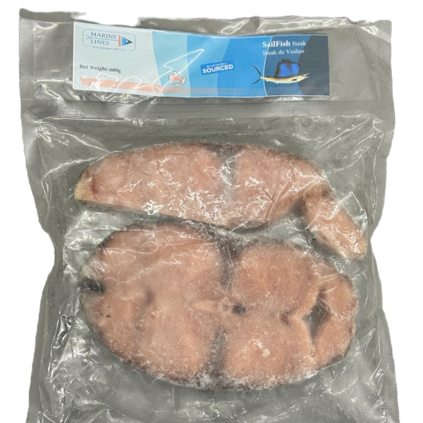 Frozen Sail Fish Steak (තලපත්) 1.5lb