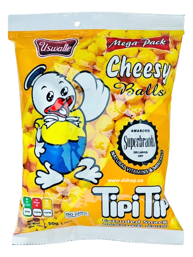 Uswatte Tipi-Tip Cheesy Balls 50g