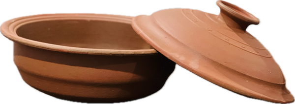 8" Clay Pot with Lid