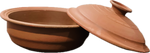 Load image into Gallery viewer, 7" Clay Pot with Lid