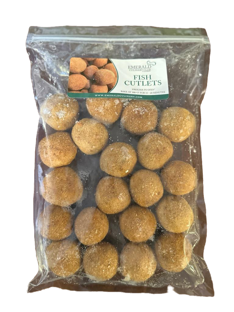 Fish Cutlets (Frozen) - 20 Pcs