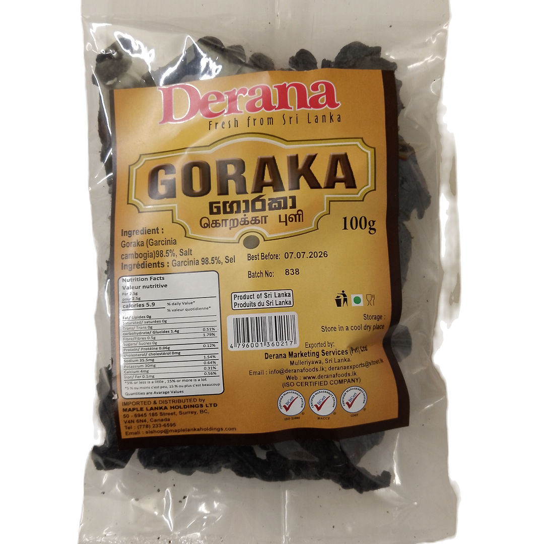 Goraka Pieces 100g - Derana