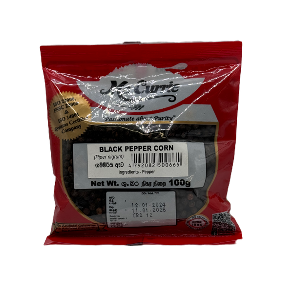 Black Pepper Seeds McCurrie - 100g