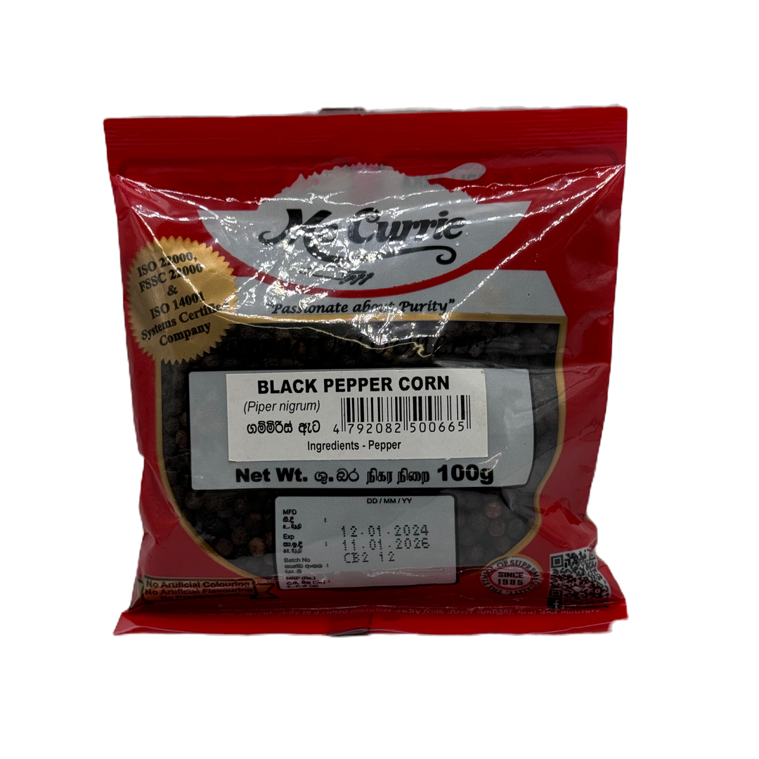 Black Pepper Seeds McCurrie - 100g