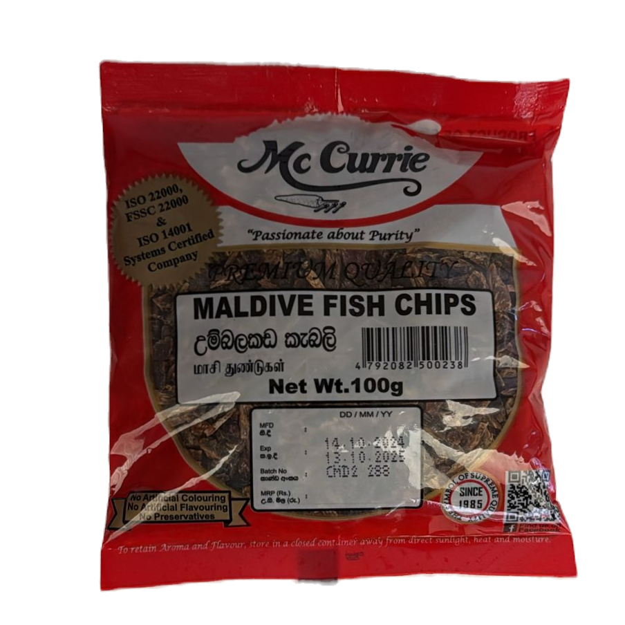 Maldive Fish Chips McCurrie - 100g