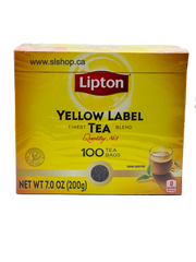 Lipton Yellow Label 100 Tea Bags - 200g