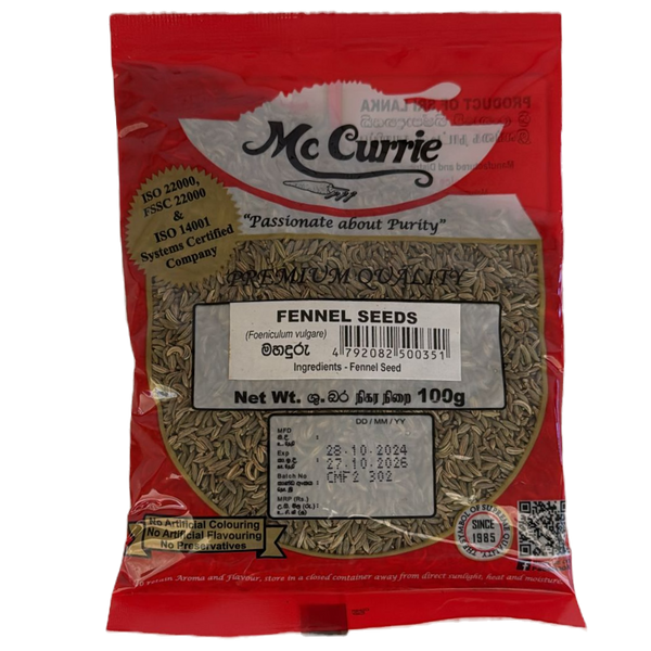 Fennel Seed McCurrie - 100g