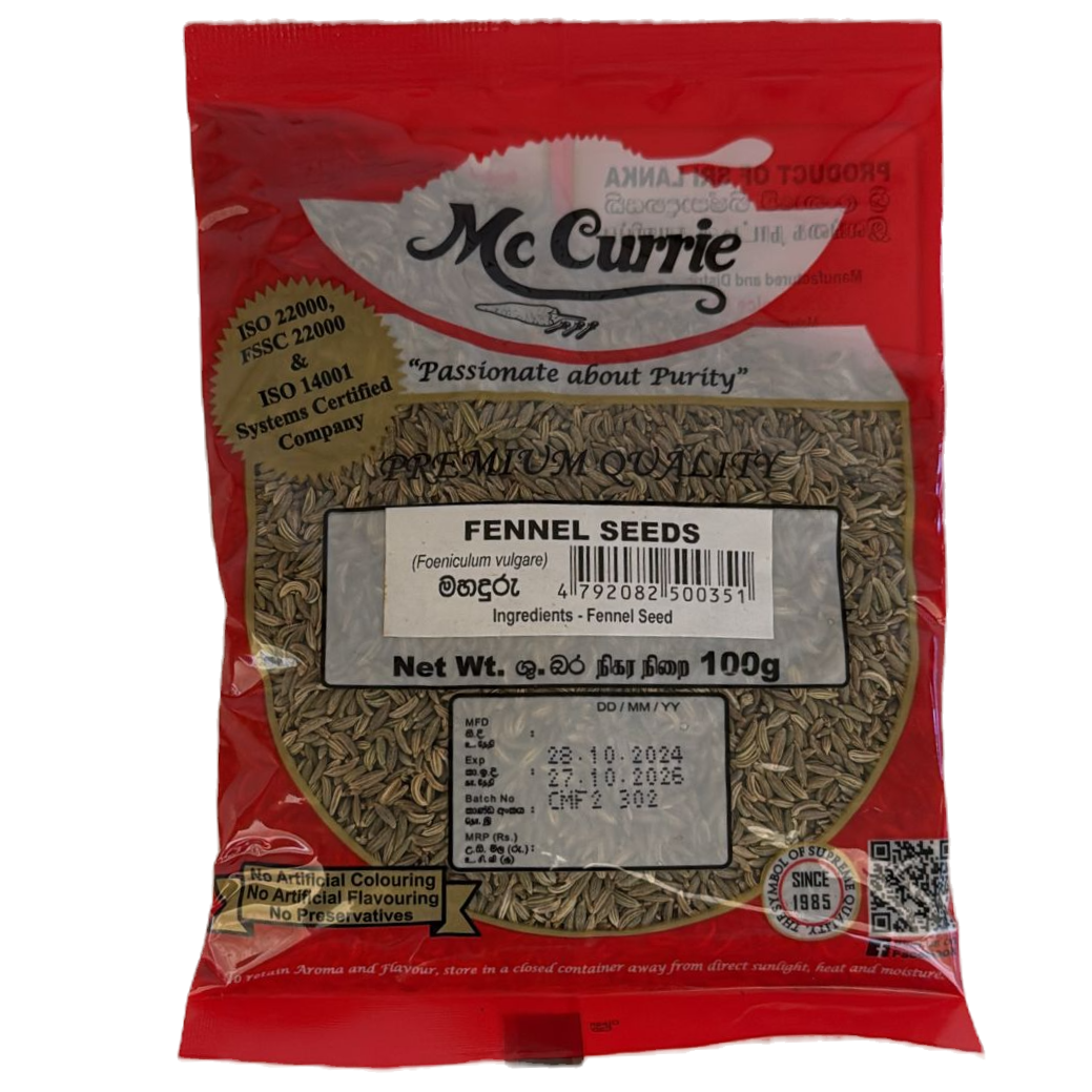 Fennel Seed McCurrie - 100g