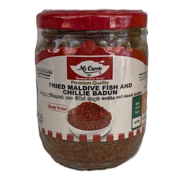Fried Maldive Fish & Chillie Badun McCurrie - 120g