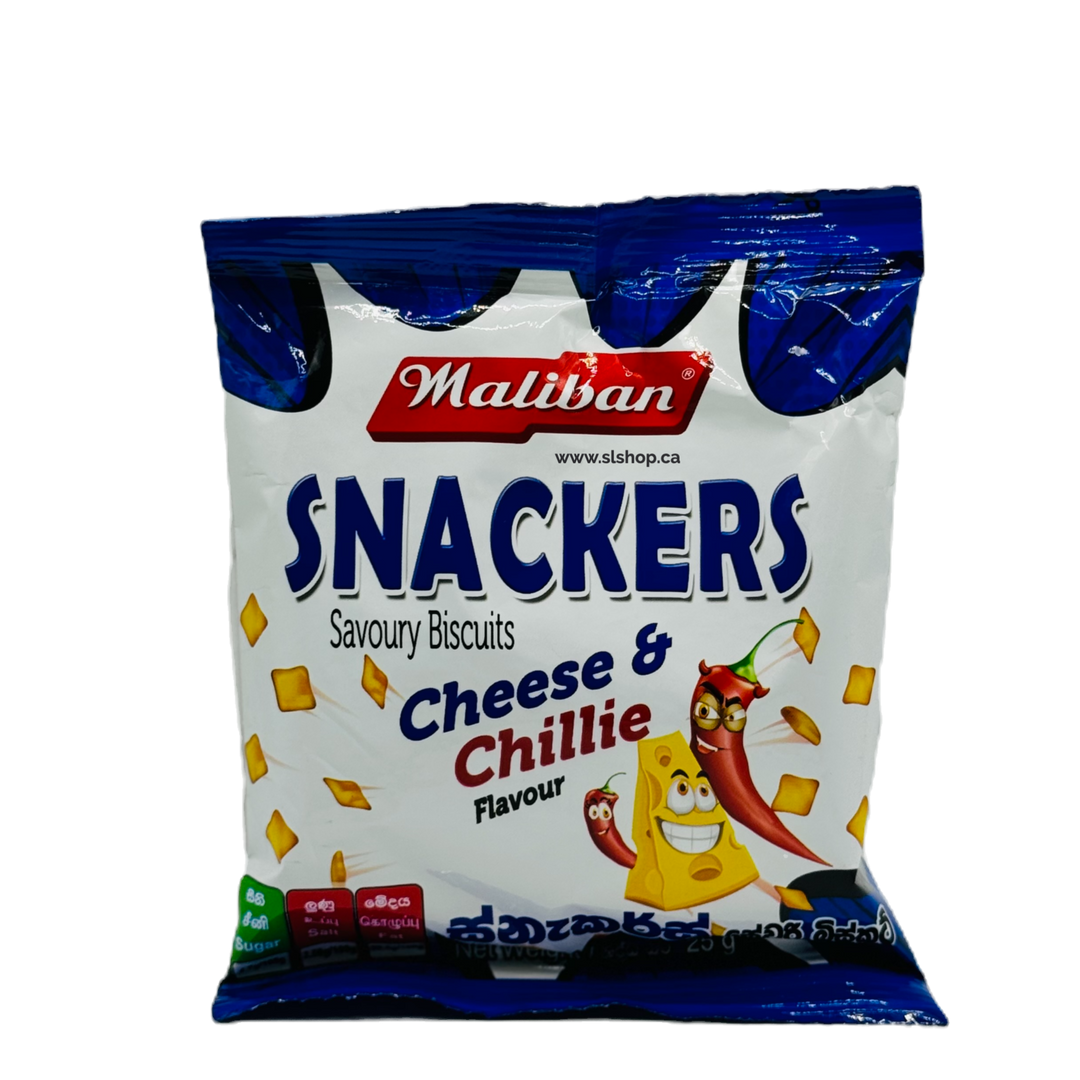 Maliban Snackers - Cheese & Chillie 25g