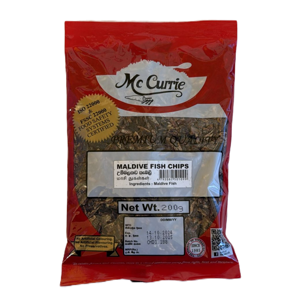 Maldive Fish Chips McCurrie - 200g