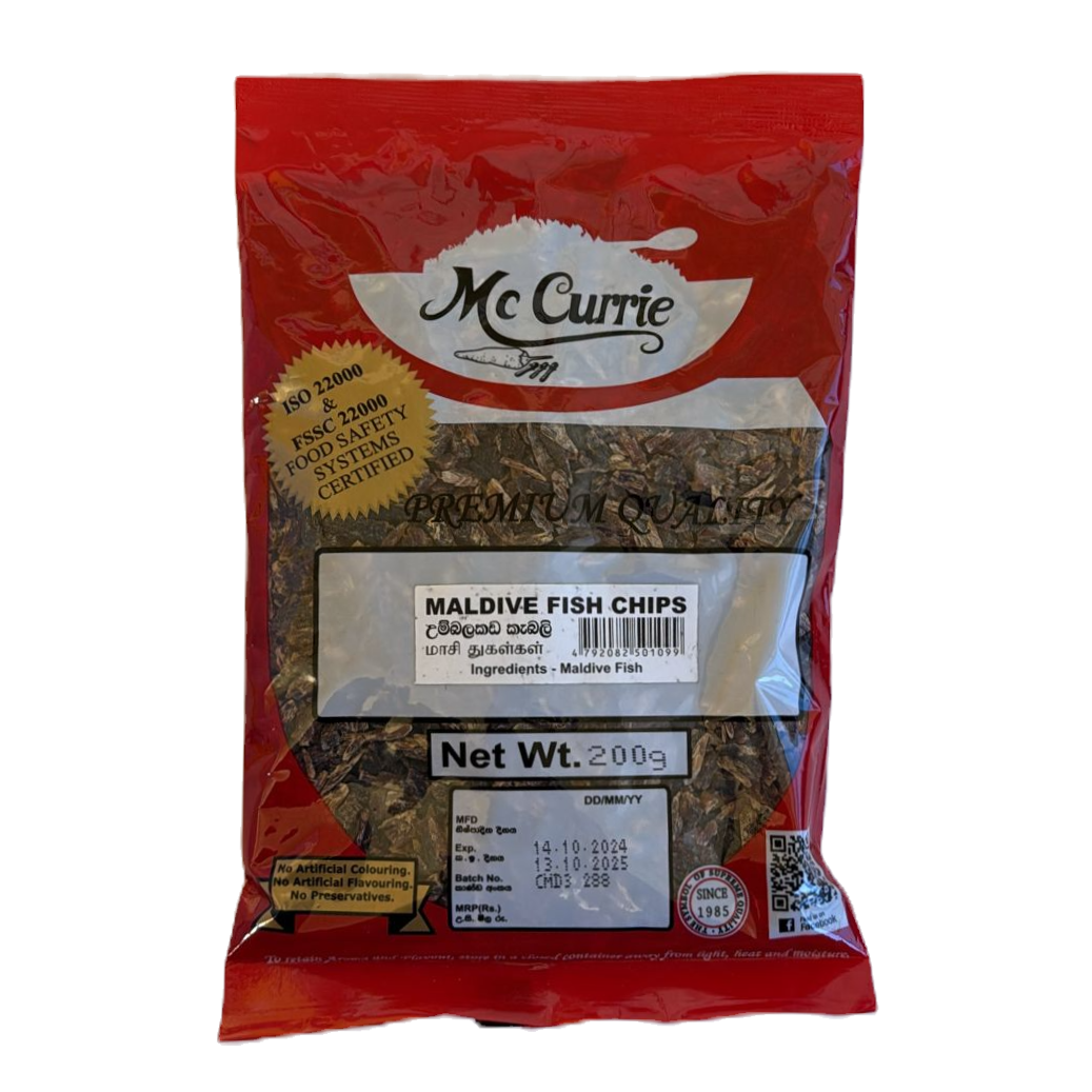 Maldive Fish Chips McCurrie - 200g