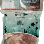 Indian Red Snapper Fillet (රතු ගල් මාළු) Fish 1.5 lb