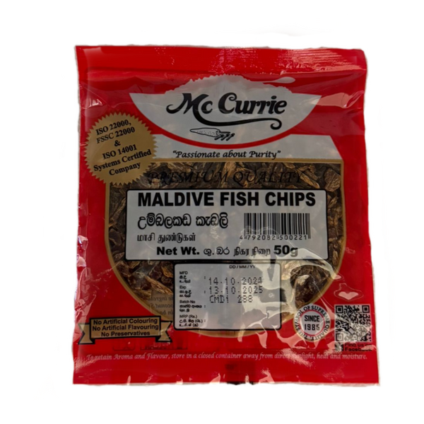 Maldive Fish Chips McCurrie - 50g