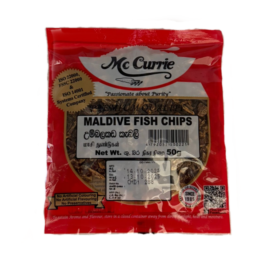 Maldive Fish Chips McCurrie - 50g