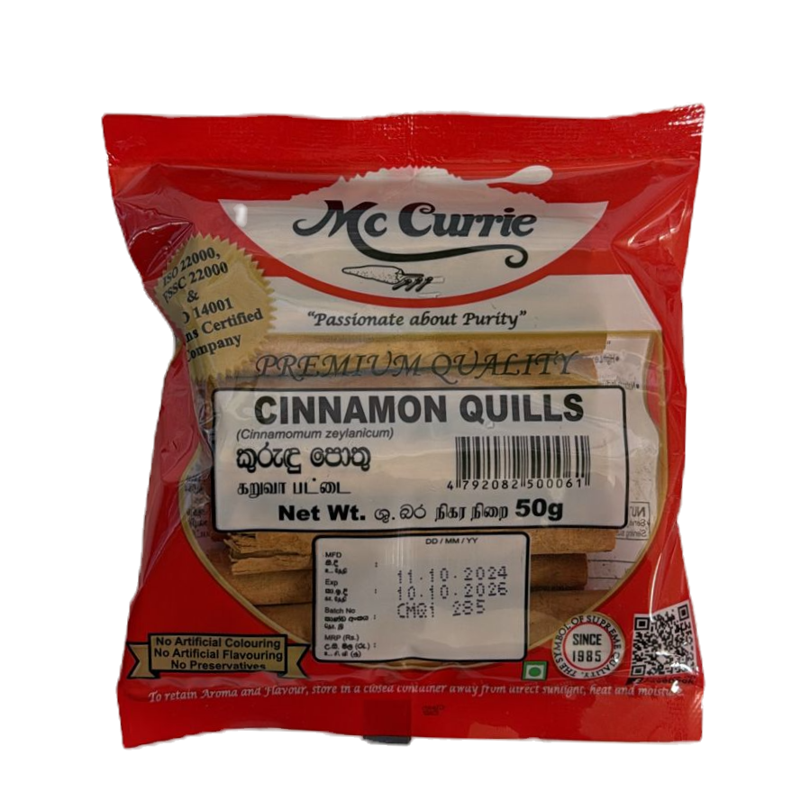 Cinnamon Quills McCurrie - 50g