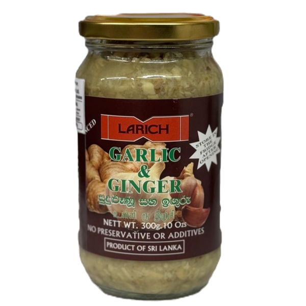 Minced Garlic & Ginger - Larich - 300g