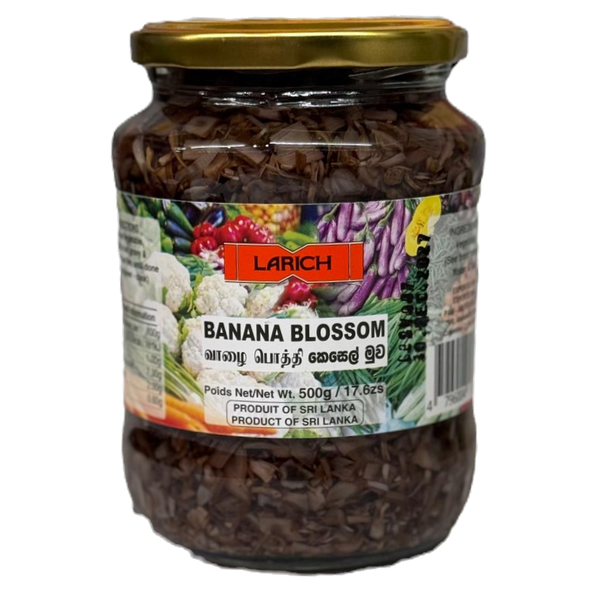 Banana Blossom (කෙසෙල් මුව) - Vegetable in Bottle - Larich - 500g
