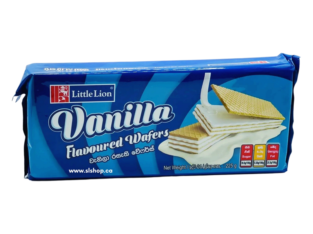 Little Lion Vanilla Wafers 225g