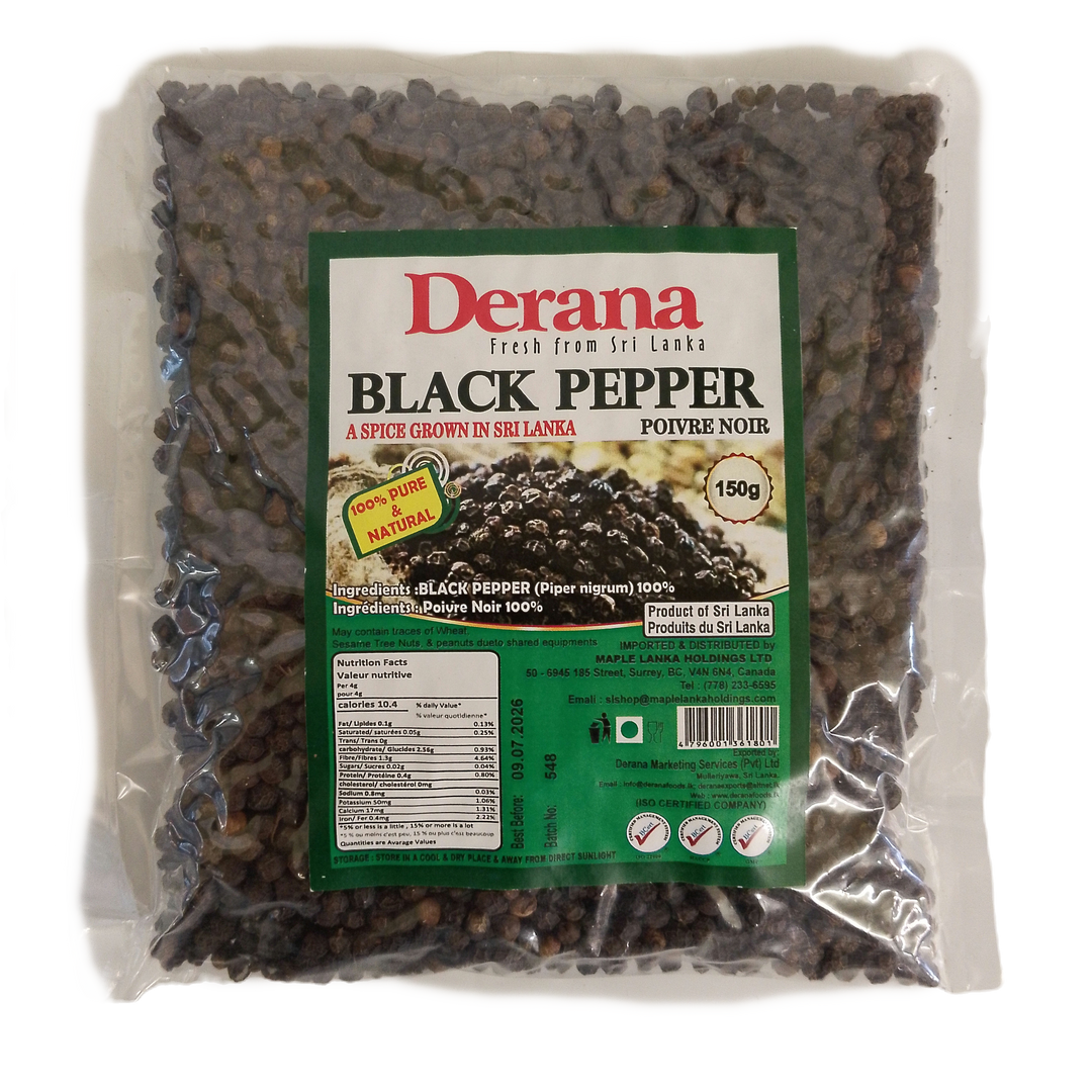 Black Pepper 150g - Derana