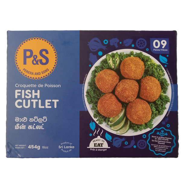 Fish Cutlet  9 Pack - P&S