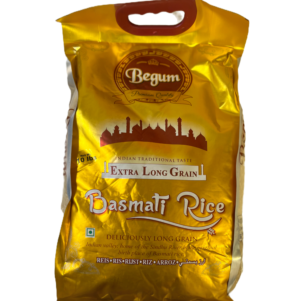 Begum Basmati Rice - 10 lbs – SL Shop Surrey