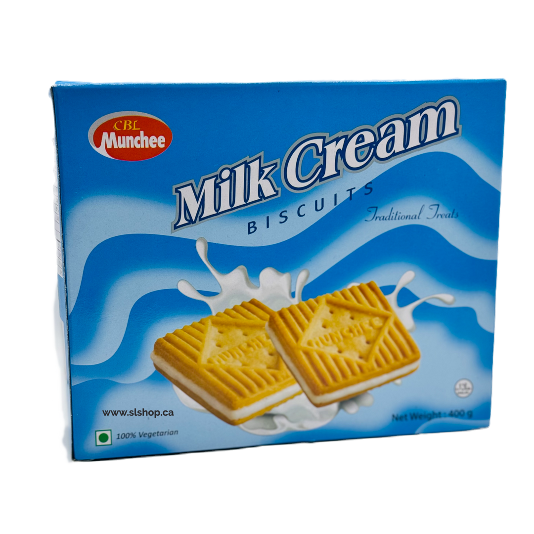 Munchee Milk Cream Biscuit- 400g