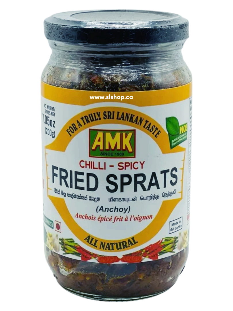 Fried Sprats with Chilli 200g - AMK