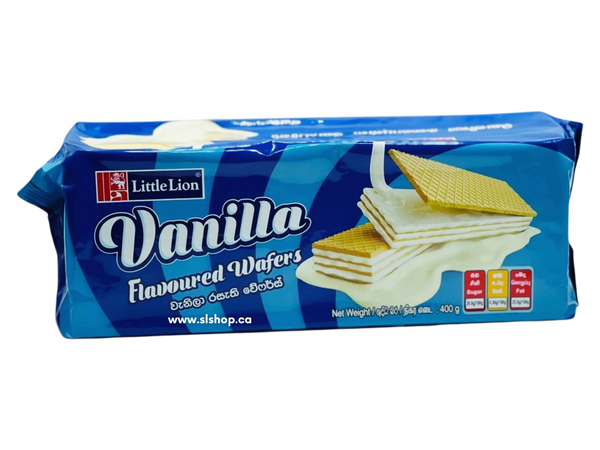 Little Lion Vanilla Wafers 400g