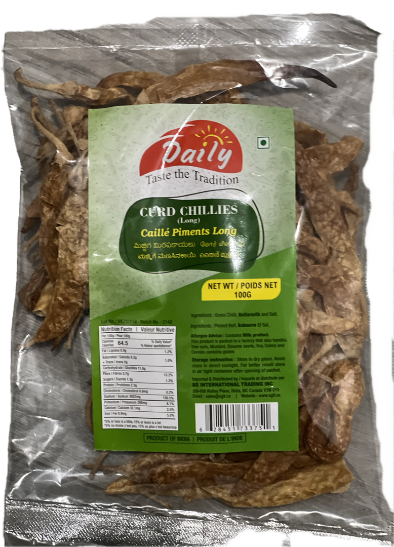 Curd Chillies 100g