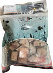 Frozen Trevally Cubes (පරව්) 1.5lb