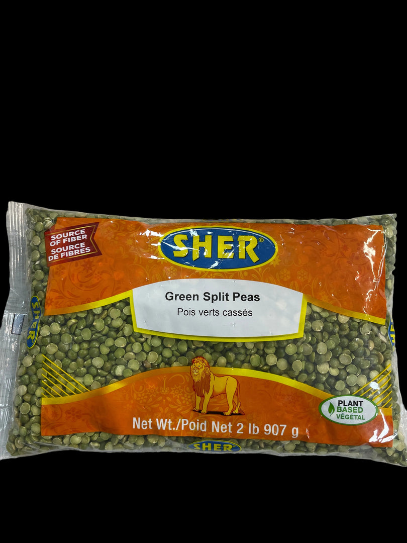 Sher Green Split Peas - 2lb