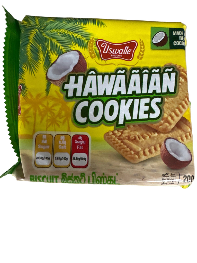 Uswatte -Hawaian Cookies - 200g
