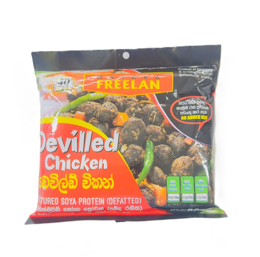 Freelan Devilled Chicken Flavour Soya Meat 90g