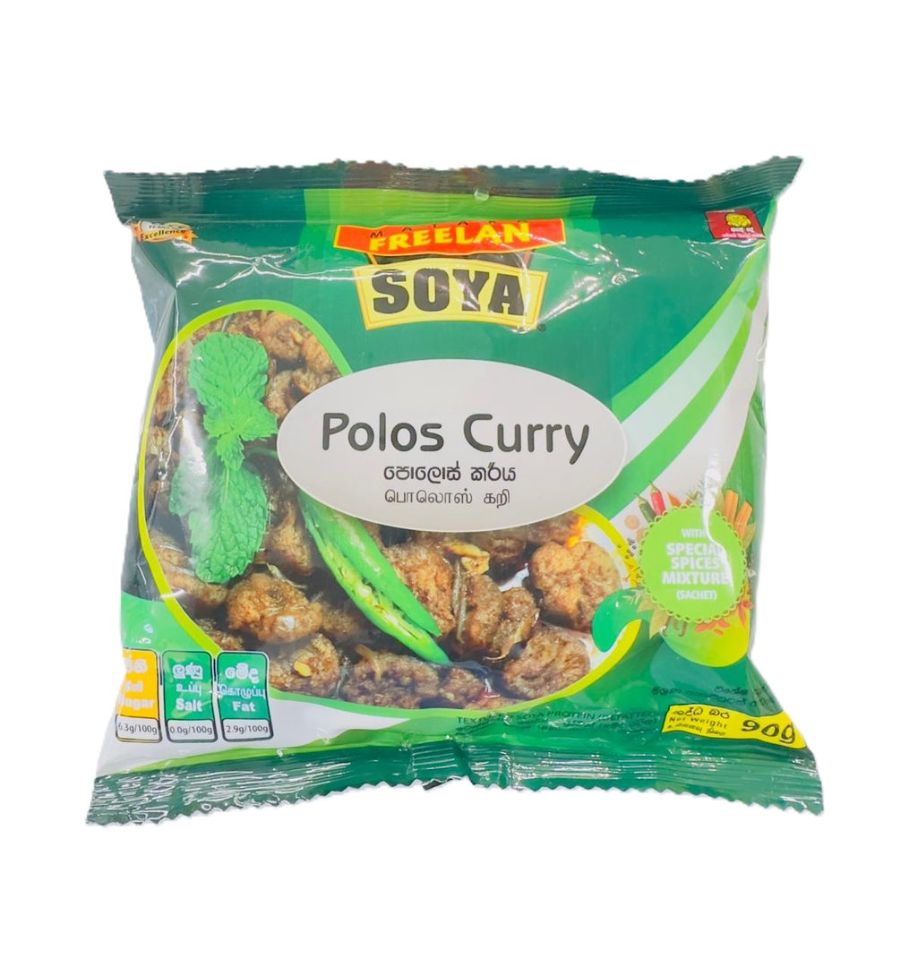 Freelan Polos Curry Flavour Soya Meat 90g