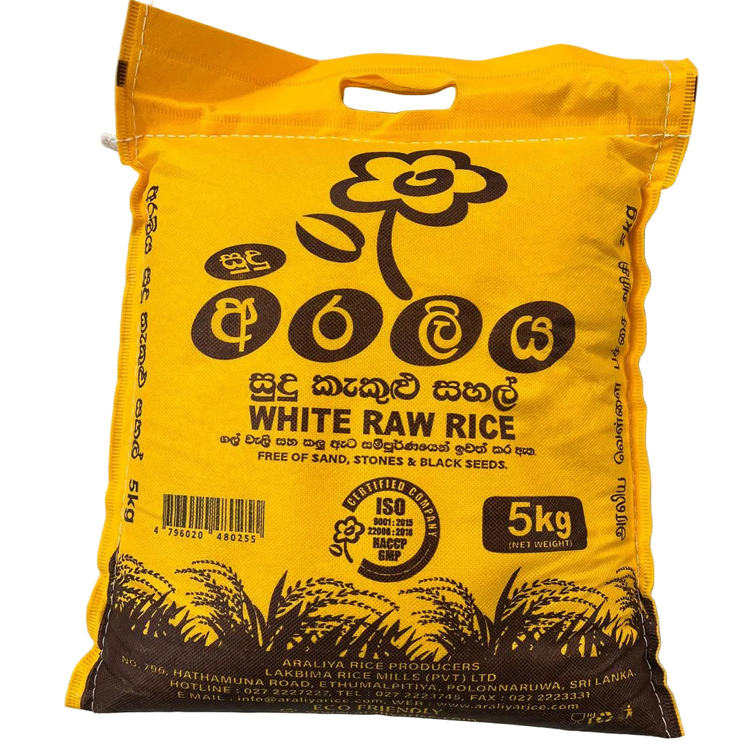 Araliya White Raw Rice 5kg