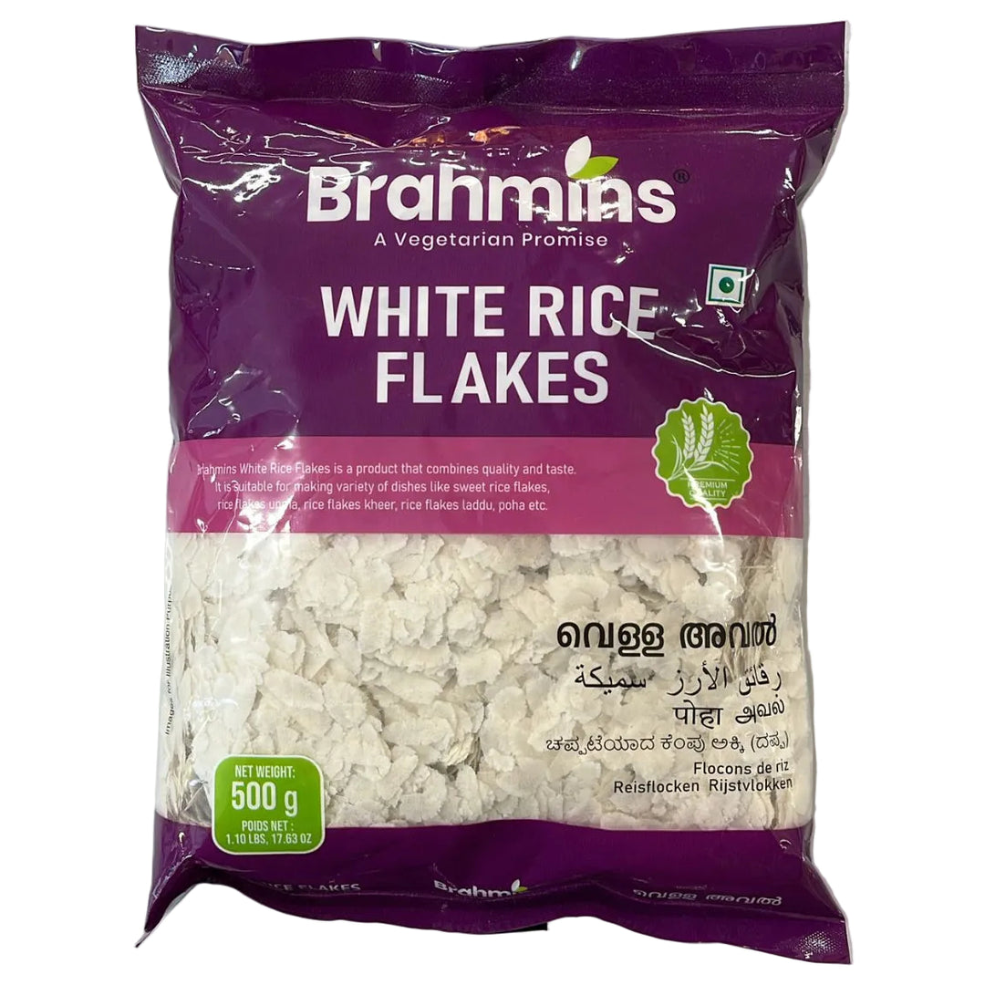 Brahmin White Rice Flake 500g