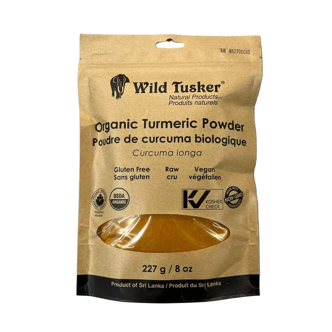 Organic Turmeric Powder 227g - Wild Tusker