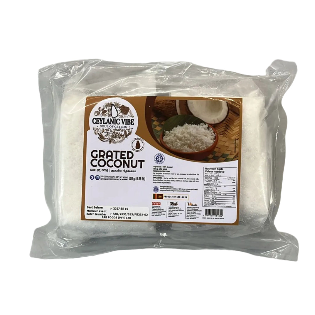 Ceylanic Vibe Grated Coconut 400g