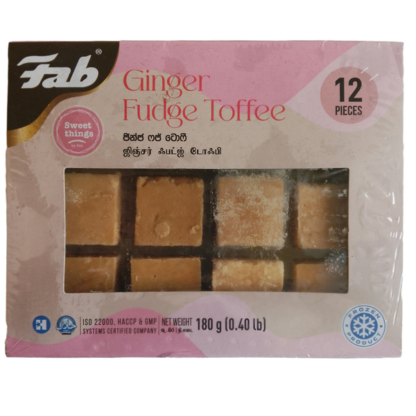 FAB Ginger Fudge Toffee 12 in a Pack